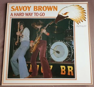 Savoy Brown-A Hard Way To Go 12'' LP 1985 Germany Eric Clapton,Led Zeppelin *NM* - Picture 1 of 6