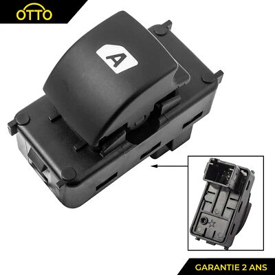 Interrupteur de Lève Vitre Avant Gauche Droit prévu pour BERLINGO PARTNER 6490HQ - Photo 1/4