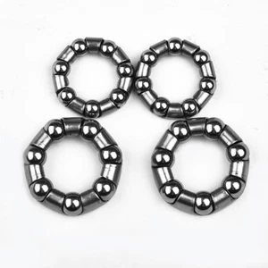 4 Cuscinetti per Mozzo Ruota Bicicletta, Set Completo Di Cuscinetti per Mozzo Ru - Foto 1 di 12