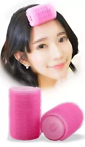 2Pcs/Set Plastic Hair Rollers Curlers Bangs Self-Adhesive Hair Volume Hair Curli - Picture 1 of 7
