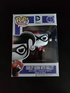 Funko POP! DC Comics #45 HARLEY QUINN WITH MALLET (NIB w/Protector) - Picture 1 of 6
