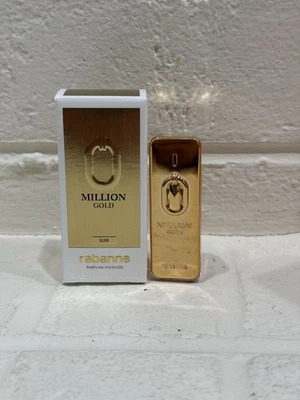 RABANNE MILLION GOLD ELIXIR Perfume Intenso Mini Dabber 5 ml/0,17 oz Nuevo en caja Foto 1 de 4