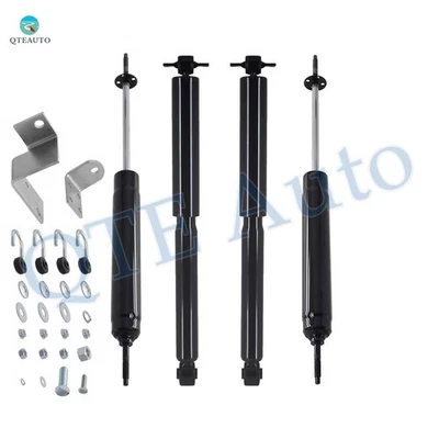 Set 4 Front Steering Damper-Rear Shock Absorber For 1993-1998 GMC K2500 Suburban - Image 1 of 4