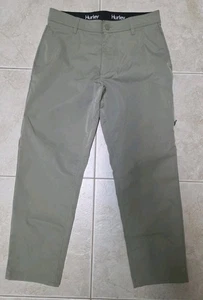 HURLEY MENS SZ 34 TAN PANTS - Picture 1 of 4