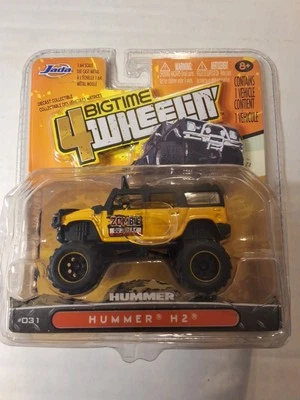 Jada Wave 6 Bigtime 4 Wheelin Hummer H2 4X4 Amarillo #031 Zombie Outbreak 1:64 Foto 1 de 4