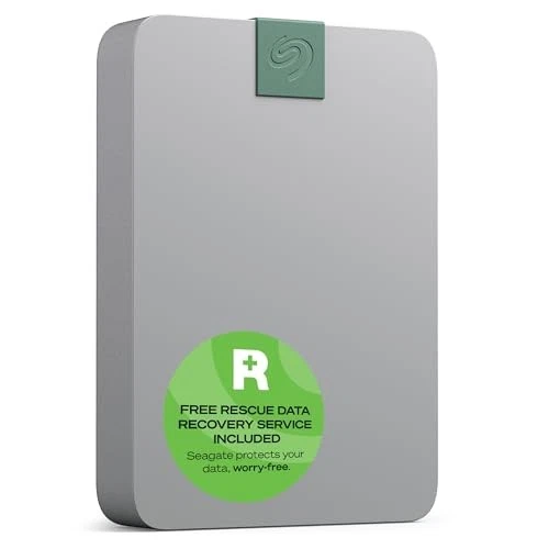 Seagate Ultra Touch 4Tb Portable Hdd Eco Friendly Design Usb C Compatibility - Image 1 of 4