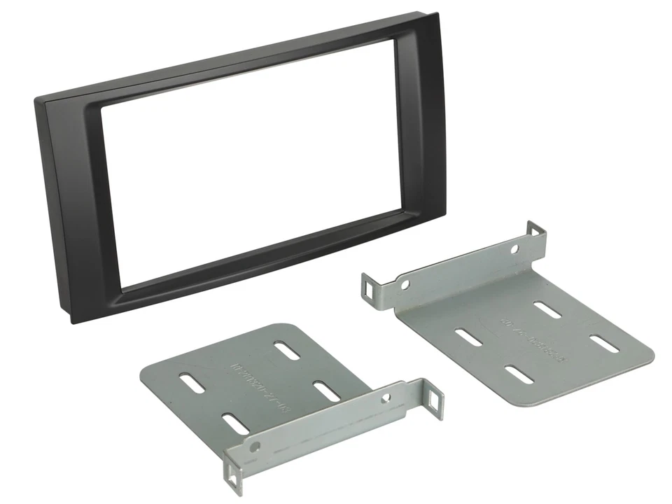 Radioblende Set Doppel DIN Autoradio für VW T5 Caravelle Touareg Multivan 2003-2 - Bild 1 von 4