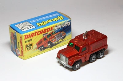 Matchbox Lesney Superfast Rolamatics MB 16 Badger - Chrome Radar - Image 1 of 2