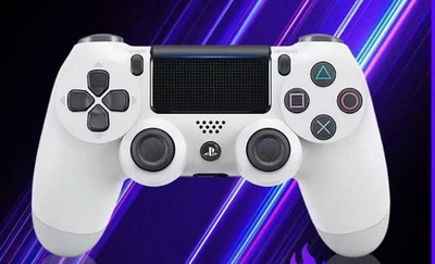 For Playstation 4 Gaming Joypad PS4 Controller RGB Bluetooth Gamepad White - Image 1 of 4