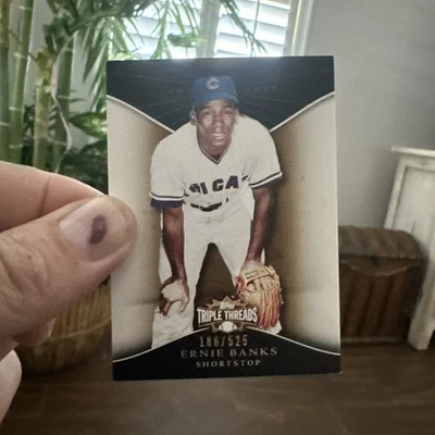 2009 Topps Triple Threads - Ernie Banks #39 Sepia /525 - Image 1 of 2