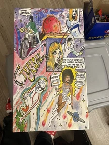 New With Box! Jeffrey Campbell Rendez Purple Su Metallic Multi Size 7M - Picture 1 of 7