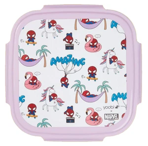 Bento Box Yoobi x Marvel Amazing Spider-Man Ice Pack 3 compartimentos - Imagen 1 de 6