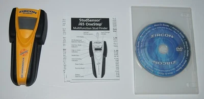 Zircon StudSensor i65 One Step Multifunction Center Vision Stud Finder W/DVD - Image 1 of 4