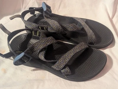 Chaco Z  Sandals  Navy Blue / Tan  Kids /Juniors Size 5  - Image 1 of 4