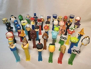 PEZ Spender ~ zufällige Menge 45 gemischte Figuren - Bild 1 von 5