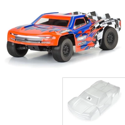 Pro-Line Racing Pre-Cut Flo-Tek Sector Clear Short Course Body PRO363717 - Image 1 of 4