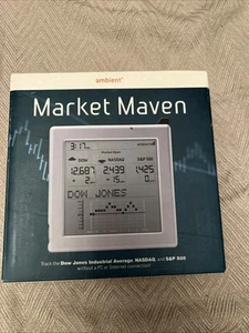 Ambient Market Maven - Rastreador del mercado de valores - Track Dow Jones promedio industrial - Imagen 1 de 6