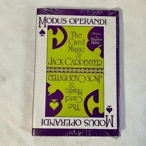 Modus Operandi The Card Magic Of Jack Carpenter By Stephen Hobbs - Picture 1 of 10