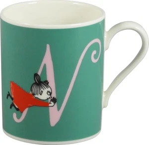 Moomin Initial Mug N Gift Box 320ml Approximate Diameter 8 x 9cm Little Japan - Picture 1 of 4