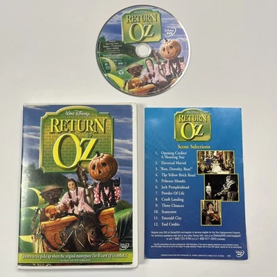 Return to Oz 1985 DVD 2004 Fairuza Balk Nicol Williamson Disney - Image 1 of 3