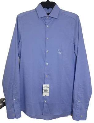 JF J Ferrar Stretch Purple Dia Donny 14-14.5 34/35 Slim NUEVO CON ETIQUETAS $50 Foto 1 de 4