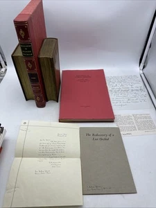 Rare 1947 Drawings Of Fl. Orchids And The Rediscovery Pamph With Letter By Ames - Foto 1 di 24