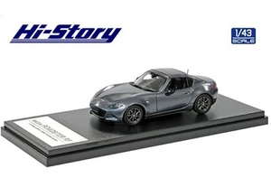 1/43 Mazda Roadster RF RS (Polymetal Gray) 2020 Die-Cast 10cm High Story Japan - Bild 1 von 3