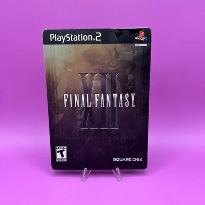 Final Fantasy XII Steelbook Collector’s Edition CIB W/ Manual PS2 Playstation 2 - Image 1 of 4