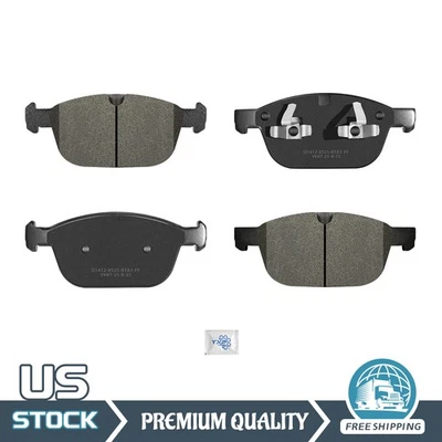 Front Ceramic Brake Pads Kit for 2010 2011 2012 2013 2014 - 2016 Volvo XC60 XC90 - Image 1 of 4