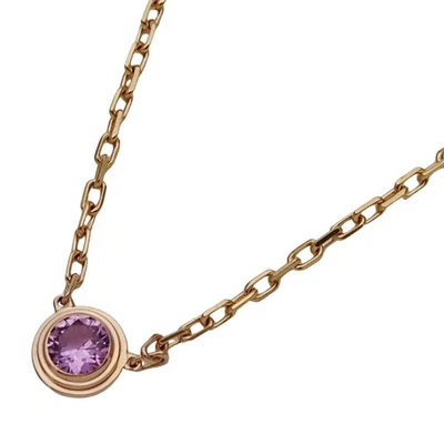 Cartier Women's Necklace, 750PG, Pink Gold, B7218400, with Sapphir... GZl1baob - Image 1 of 4
