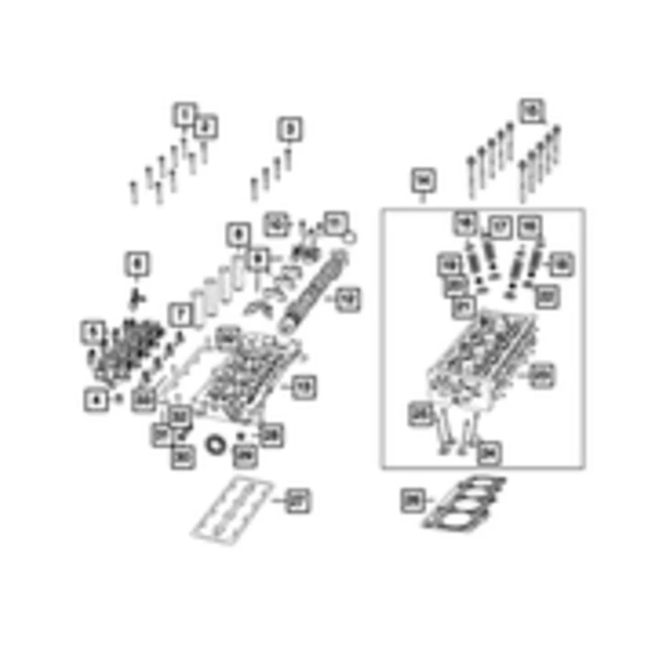 4892679AB Retenedor de resorte de válvula Mopar para Jeep Compass Fiat 500 500L Dodge Dart Foto 1 de 1