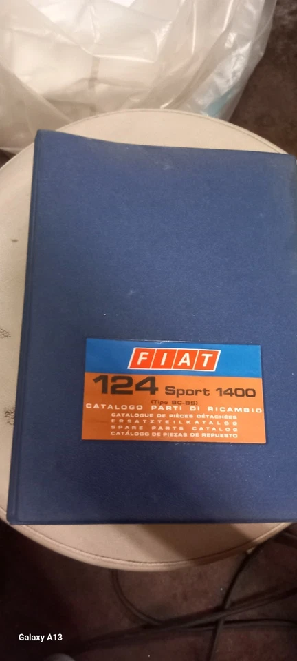 Manuale FIAT OFFICINA -Fiat 124 Sport-1400 - Immagine 1 di 1