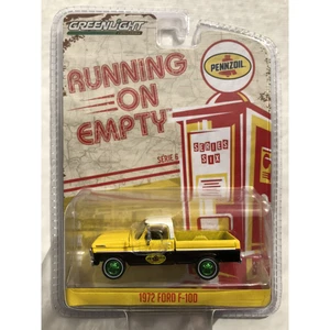 GREENLIGHT CHASE green machine Running On Empty Pennzoil 1972 Ford F-100 41060-D - Picture 1 of 1