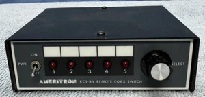 AMERITRON RCS-8V Remote Coax 5 Position Switch Control Box - Zdjęcie 1 z 9
