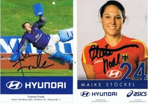 Yvonne Frank & Maike Stöckel (Hockey), 2 AKs - Bild 1 von 1