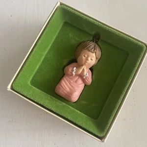 Vintage Punze Baumschneider Sammlung betender Engel Ornament Punze 1979 - Bild 1 von 5