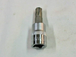 Cornwell Tools T45H 3/8" Drive Chrome Tamper Resistant Torx Socket - Picture 1 of 4