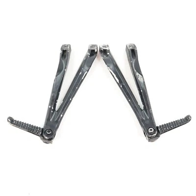 07 08 2007 2008 Yamaha Yzf R1 Juego de estriberas traseras para pasajero par piezas originales C98 Foto 1 de 4