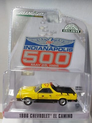 Greenlight 1/64 🇨🇵 1986 chevy El camino pace car Indianapolis 500 mai 1986 - Photo 1/4