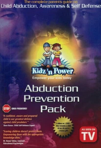 KIDZ 'N POWER: ABDUCTION PREVENTION PACK (DVD, 2004) - NEW DVD - Picture 1 of 1