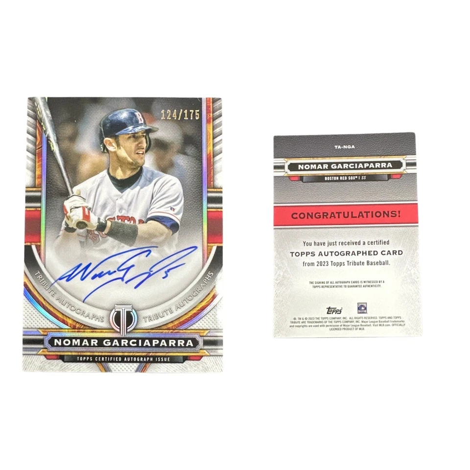 2023 Nomar Garciaparra Topps TributeAuto /175 #TA-NGA  - Image 1 of 1