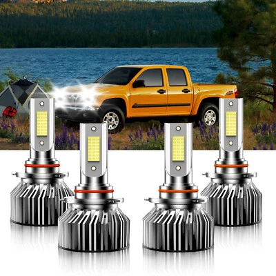 9005 9006 Bombilla de faro LED haz alto bajo súper brillante para Isuzu i-290 2007-2008 Foto 1 de 4