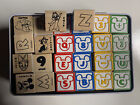 Vintage Disney Children’s 50 Wooden Blocks Alphabet & Numbers (Clean)