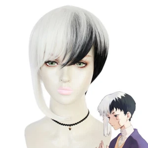 Anime Dr Stone Cosplay Asagiri Gen Wigs Halloween Hairpiece Accessories Props - Picture 1 of 6