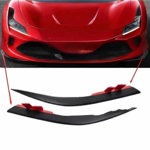 Carbon fibr spoiler front lip For Ferrari F8 Front Spoiler kit E - Bild 1 von 2