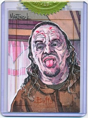 Buffy The Vampire Slayer Collectors Set 2 Sketch Card by Warren Martineck #NNO - Image 1 of 2