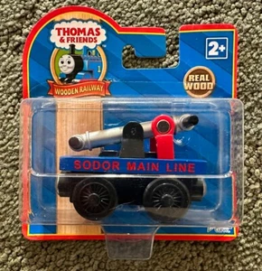 Thomas & Friends Wooden Railway Sodor Main Line Handcar LC98040 Moving Arms New - Picture 1 of 3