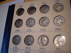 1932/1964 P-D-S Washington Quarter Set  Fine / Mint State +++++ (68) Coins