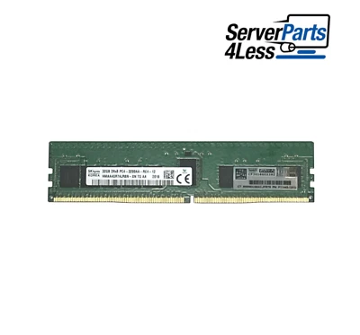 P07644-B21 HPE 32GB 2Rx8 DDR4 3200MHz PC4-25600 ECC Memory  P20502-001 - Image 1 of 4