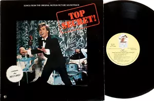 Val Kilmer–Top Secret - Songs from The Soundtrack LP Vinyl 1984 Passport Records - Foto 1 di 3